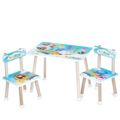 Детский Столик M 501-2 столешница 60 х 40 см, 2 стульчика
