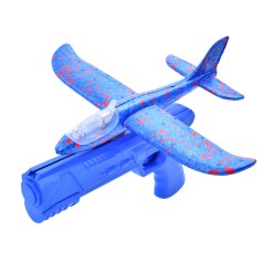 Ігровий набір Літак на запуску TD202375(Blue) 23 см, зі світлом