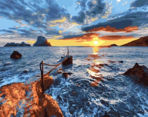 Картина за номерами. Brushme 