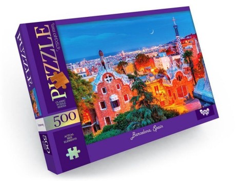 Пазлы C500-13-01-12,  500 элементов Барселона