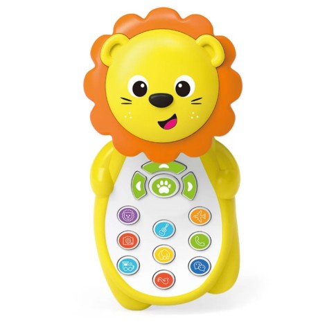 Розвиваючий телефон "Забавки з друзями" M 5773ABC(Yellow) 13 см, українська