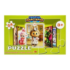 Дитячі пазли "Лабубу лікар" Puz-M-4, 24 елементи, розмір 30х42 см