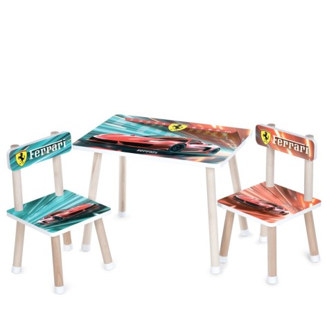 Дитячий столик M 501-33 стільниця 60 х 40 см, 2 стільчики