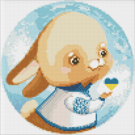 Алмазна мозаїка без підрамника 