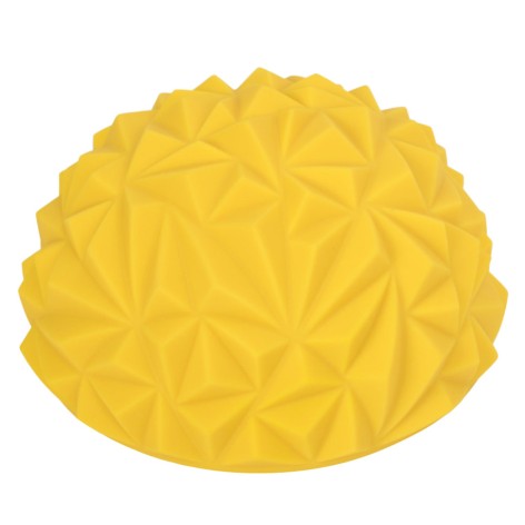 Півсфера масажна балансувальна Bambi MS 4959(Yellow) текстурна поверхня, 16,5х7 см