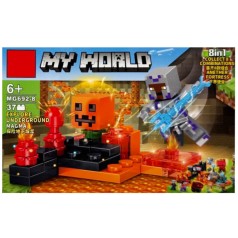Дитячий конструктор "Minecraft" MG692-8, 37 деталей