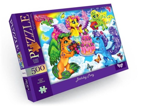 Пазлы C500-13-01-12,  500 элементов День рождения пони