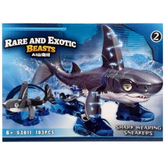 Дитячий конструктор "Rare and exotic beasrs" 53011-2, 103 деталі