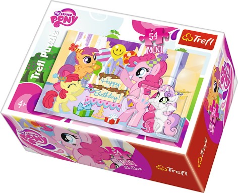 Пазлы - (54 Элм. Мини) - День рождения / Hasbro My Little Pony