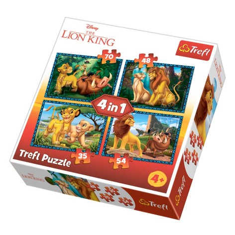 Пазли - (4в1) - 