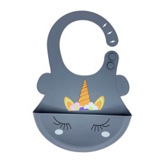 Слюнявчик силиконовый 