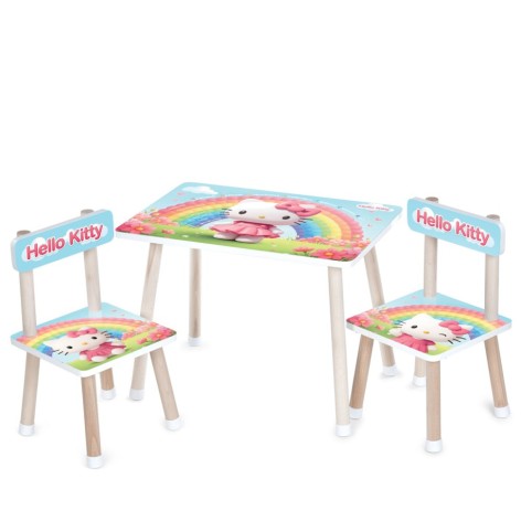 Дитячий столик M 501-34 стільниця 60 х 40 см, 2 стільчики