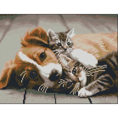 Алмазна мозаїка без підрамника 