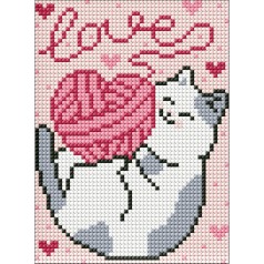 Алмазна мозаїка без підрамника для дітей 