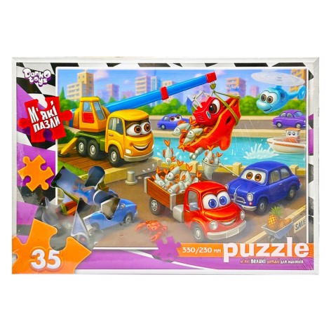 Дитячі м'які пазли 