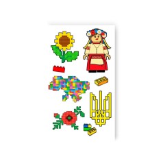 Набор временных татуировок «Мини конструктор» L-59