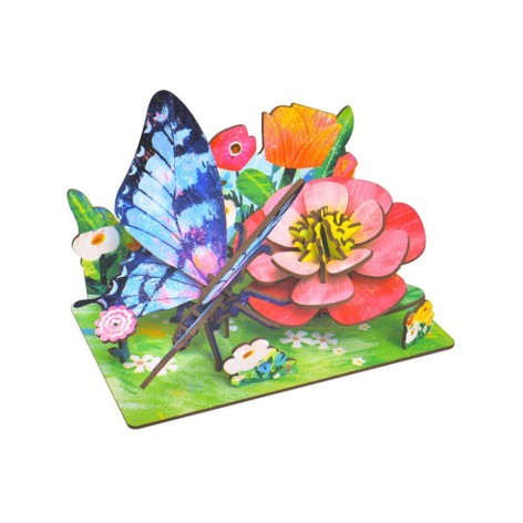 Деревянный пазл 3D 