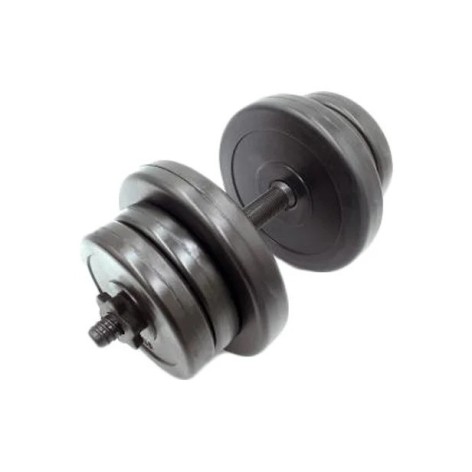 Гантель наборная композитная в пластиковой оболочке Rock pro 11 кг NE-PL-G-011