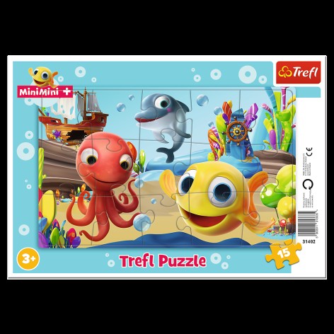 Пазли - (15 елм. Рамкою) - 