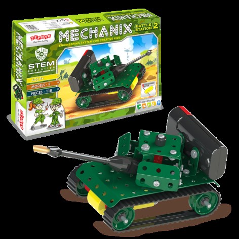 Металевий конструктор з електромотором 