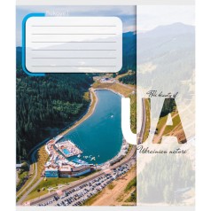 Зошит учнівський "Природа України" 012-520149L-3 в лінію, 12 аркушів
