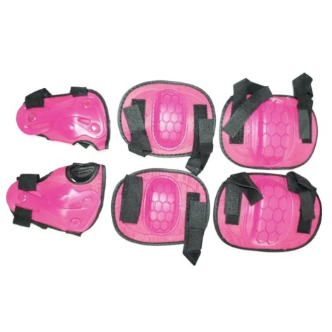 Дитячий захист MS 0335 для колін, ліктів, зап'ясть  Рожевий