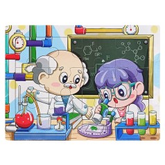 Детский деревянный пазл-вкладыш 