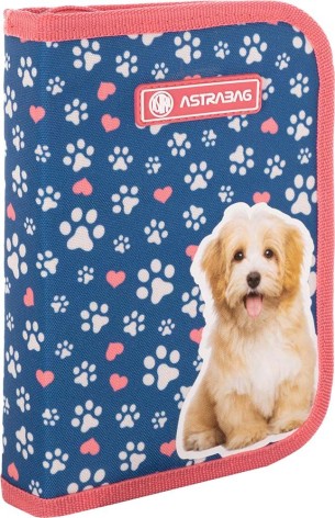 Пенал Astrabag Cute puppy (20 х 14 x 3,5 см)