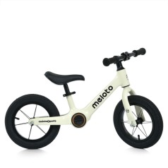 Біговел дитячий MBB 1048-4 колеса 12 дюймів, бежевий