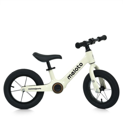 Біговел дитячий MBB 1048-4 колеса 12 дюймів, бежевий