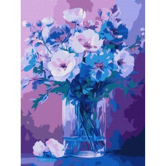Картина за номерами "Ніжні квіти" ©art_selena_ua KHO3323, 30х40 см