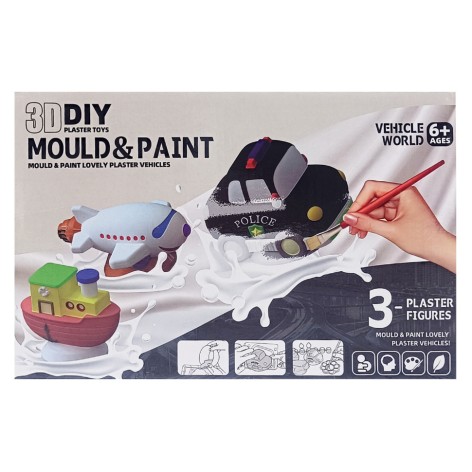 Набір для творчості Гіпсова розмальовка 