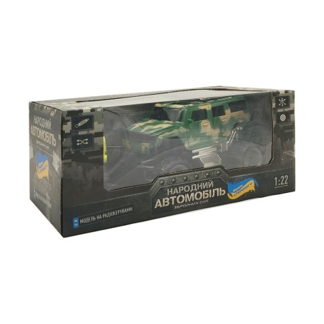 Дитяча машинка на радіокеруванні "Народний Автомобіль" M 4966(Green) 1:22