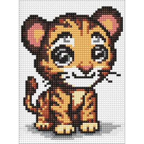 Алмазна мозаїка без підрамника для дітей 