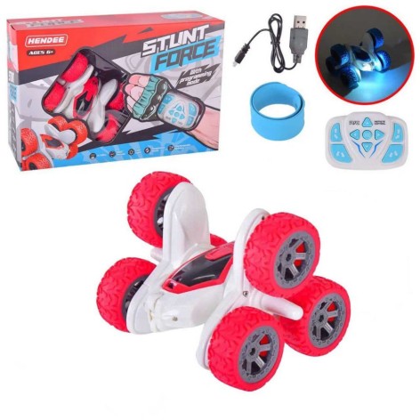 Машинка-Трюковая Bambi ZYJH128/T07B, на радиоуправлении Красный