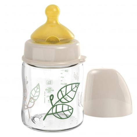 Скляна пляшка120 мл. з широкою горловиною