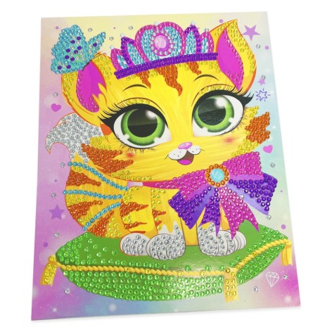 Набор для творчества бриллиантовая мозаика НТ-26 Милый Котенок