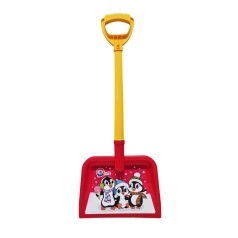 Лопата пластиковая детская А Технок 3398TXK-9-10 с наклейкой Пингвины