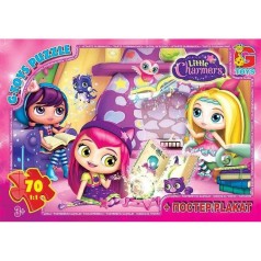 Дитячий пазл "Little Charmers" LC492 постер 70 елементів