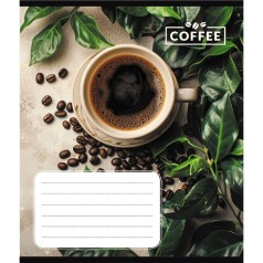 Зошит загальний "Кавові зерна" 048-590111K-2 в клітинку, 48 аркушів