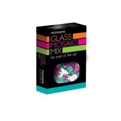 Дитячий набір для творчості "Мозаїчний мікс" MA5004 білий, бірюзовий, фіолетовий з глітером