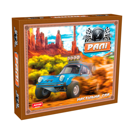 Настольная игра бродилка Artos Games "Ралли" 0857