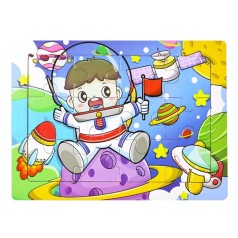 Детский деревянный пазл-вкладыш 