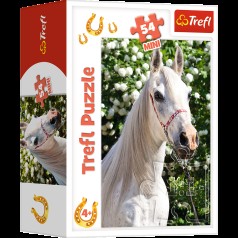 Пазли - (54 елм. Міні) - Білий коник 