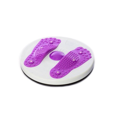 Балансувальний диск MS 2479-1 тренажер + масажер  Рожево-червоний
