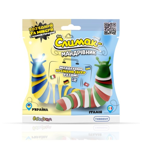 Колекційна іграшка-антистрес Слимак-мандрівник #sbabam 180/CN23