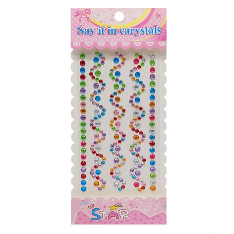 Наклейки декоративные XY-005-10 для авто, ноутбуков, телефонов