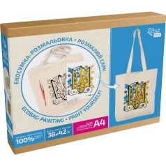 Набір для творчості екосумка-розмальовка 