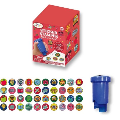 Штамп із наліпками 