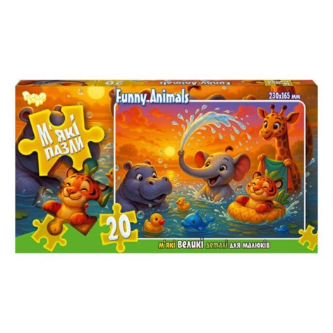 Дитячі м'які пазли 